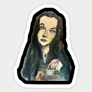 Morticia Sticker